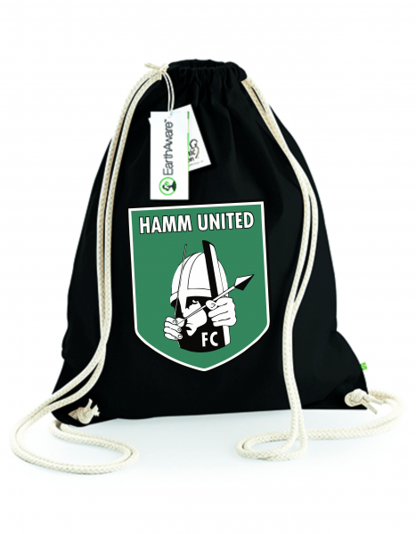Turnbeutel Hamm United schwarz