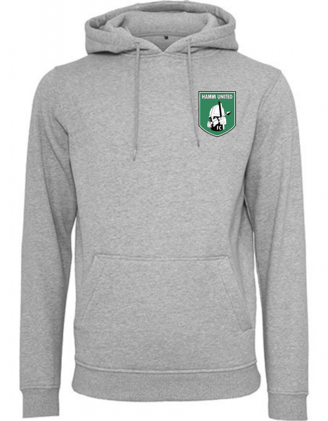 Hoodie Hamm United grau Logo