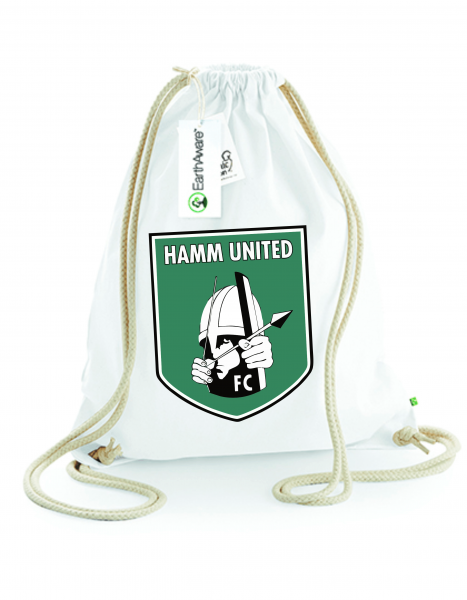 Turnbeutel Hamm United weiß